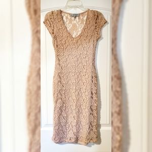 Pink Lace Dress